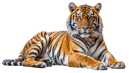 Obraz premium Tiger isolated