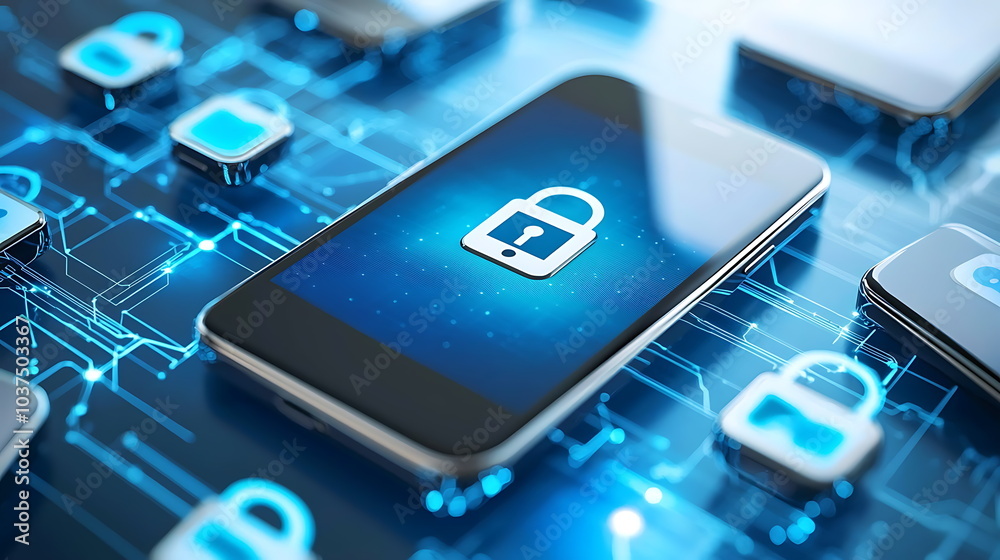 Aufkleber exploring the intersection of smartphones and digital security the essential role of lock symbols in