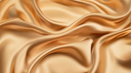 Obraz premium Golden Silk Fabric Texture