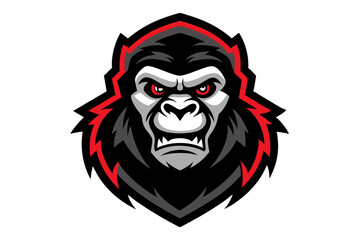 Wolf and lion head vector illustration with tribal design elements