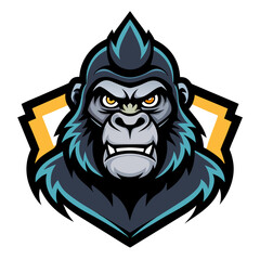 A scary skull vector illustration with tribal tattoo design evokes a gothic horror icon