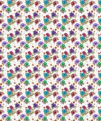 Seamless Pattern Illustrations for Designing work in Textile, Fabric, fashion, Art, Interior
