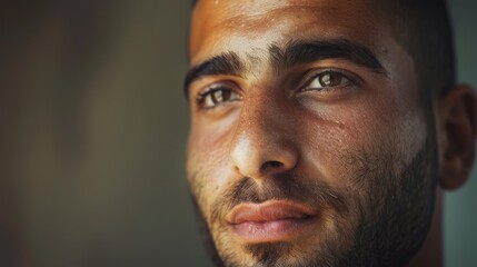 Obraz premium Close-up Portrait of a Man