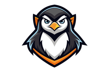 Cute cartoon owl vector illustration of a funny bird animal with big eyes design