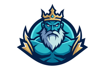 Eagle with wings and shield vector illustration for a tribal tattoo logo design, an animal symbol of a black eagle emblem silhouette