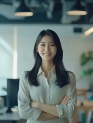 Obraz premium Professional Woman in Office