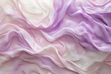 Obraz premium Fond d'écran de tissu fluide pastel ondulé 