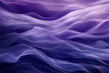Fototapeta premium Fond d'écran ondes violettes flottantes sur fond abstrait 