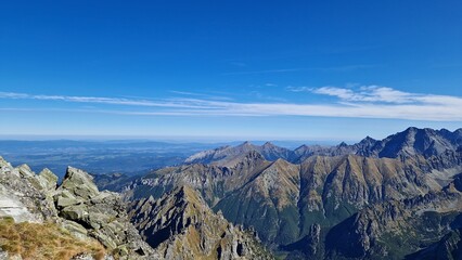 Rocky Mountains, clear sky.