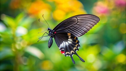 Butterfly flying, close shot wallpaper. 