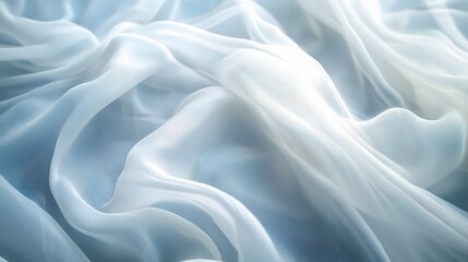 Obraz premium Dreamy Sheer Fabric Drape 