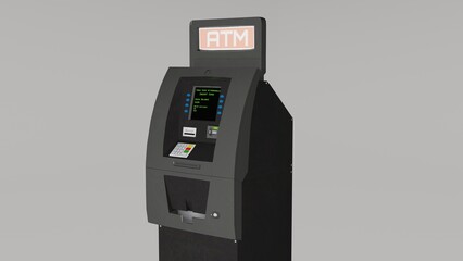 atm machine and crancy exchange machine