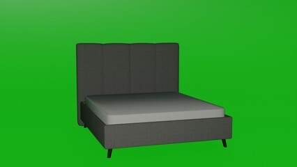 Bed and Bed Sheets or Blankets