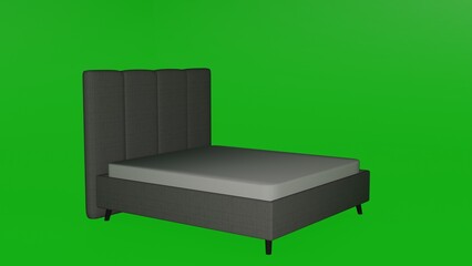 Bed and Bed Sheets or Blankets