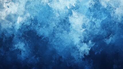 Abstract Blue Watercolor Background