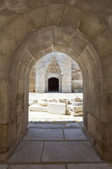 The famous Sultanhani Caravanserai in Turkey