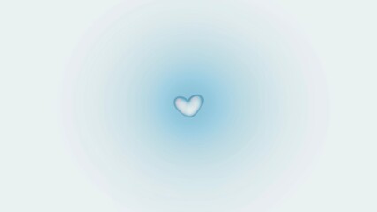 blue blush love bubble wallpaper