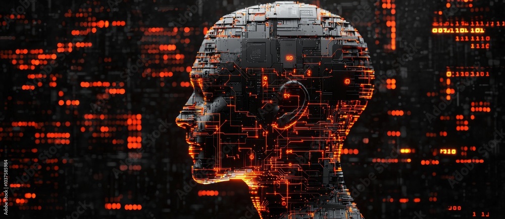 Poster the business world uses stock and deep learning technology to automate data analysis and present it 