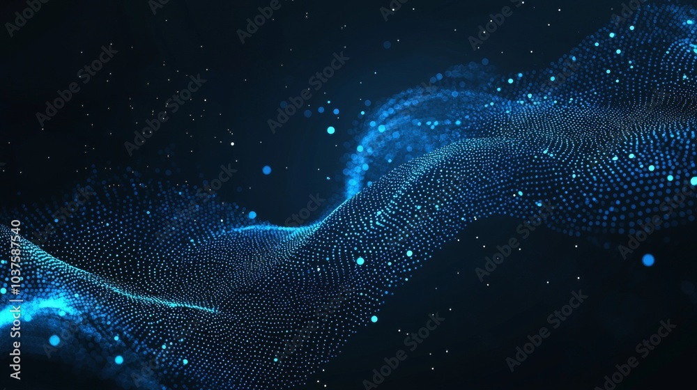 Poster digital waves, dynamic network systems, artificial neural connections, and cyber quantum computing a