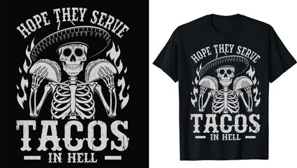 Tacos T-shirt Designs: Fun, Bold & Creative Graphics for Taco Lovers |
Perfect for Foodie Apparel, Mexican-themed clothing, Cinco de Mayo Celebrations & Casual Wear |
Unique Taco-Inspired T-Shirt Art