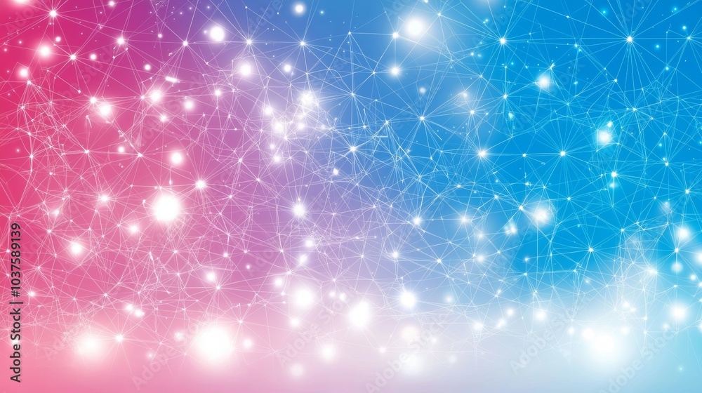 Poster background with wave. abstract white futuristic background. wave with connecting dots and lines on d