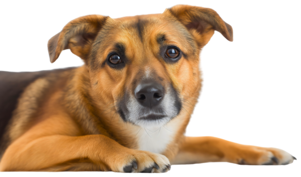 Mutt charms with mixed breed grace, dog shows domestic spirit isolated, pet radiates adorable appeal, stray canine finds loving forever home, adopt, cute