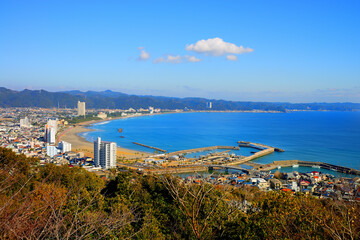 Fototapeta premium 前原海水浴場 鴨川 千葉県鴨川市