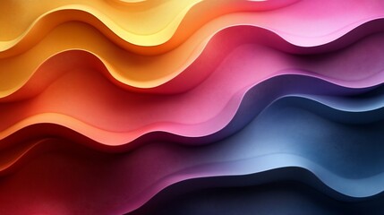 Abstract wavy design in vibrant colors creating a dynamic visual effect.