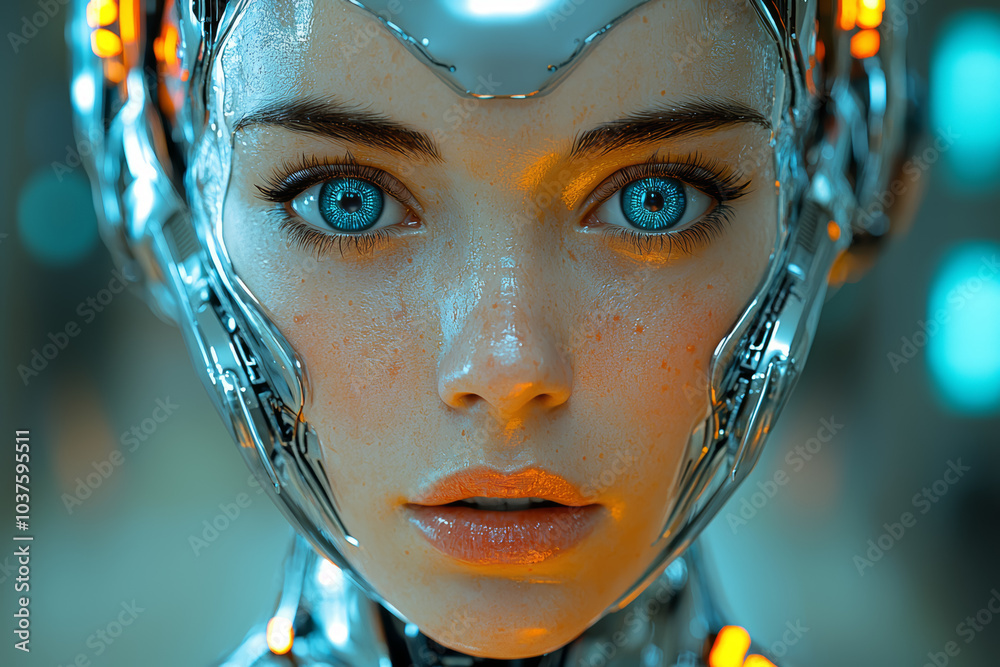 Poster a startup using ai to revolutionize the way people interact with technology, from voice commands to 