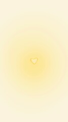yellow blush love bubble wallpaper (portrait)