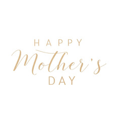 Happy Mothers Day lettering. Vector illustration for greeting card, poster, banner, invitation