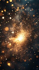 Obraz premium Dynamic Flames with Embers Flying