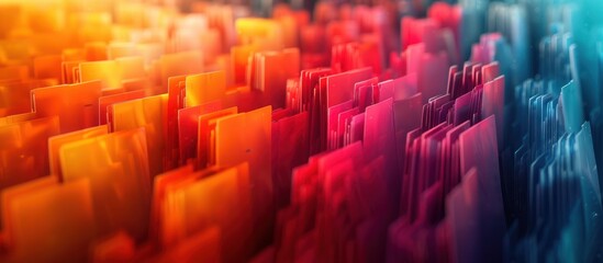 Obraz premium Abstract background with colorful rectangular shapes.