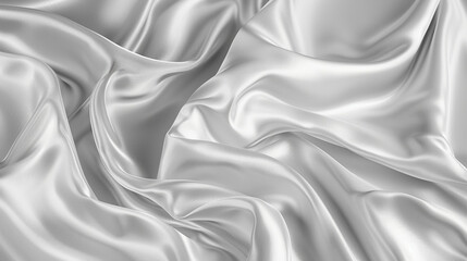 Obraz premium white satin background