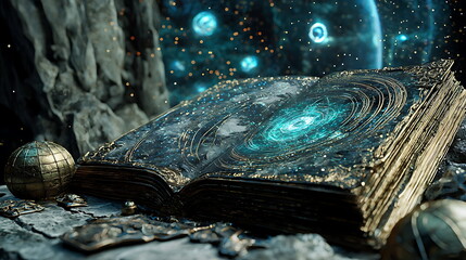 Exploring the enigmatic connection between ancient tomes mystical symbols and the infinite depths of the galaxy a journey through time and space