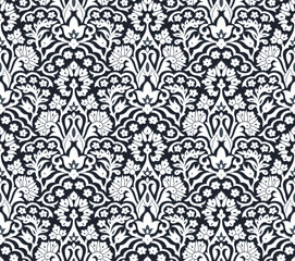 seamless beautiful wallpaper cards all over design floral leaf vintage ornament Victorian ethnic geometric print paisley pattern