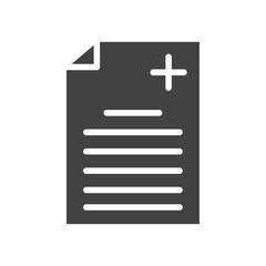 Obraz premium Form icon Flat simple outline set