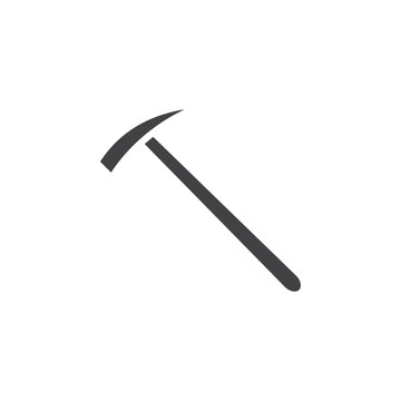 recommend clip art: Hammer icon Flat simple outline set