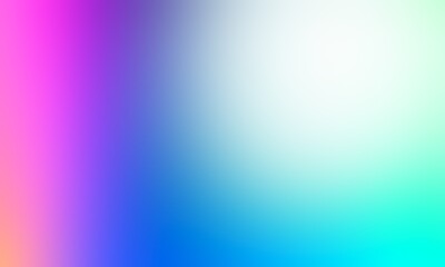 Abstract blurred background image of pink, blue colors gradient used as an illustration. Designing posters or advertisements.