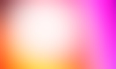 Abstract blurred background image of red, yellow, pink colors gradient used as an illustration. Designing posters or advertisements.