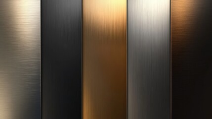 Dark Chrome Metal Sheet Background Texture Smooth And Shiny Featuring Sleek Aluminum Steel And Titanium With Clean Lines And High Quality