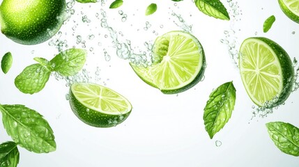 Lime and Mint Splash