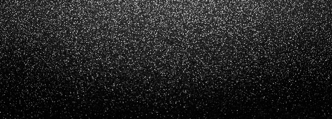 Dark White and Black Glitter Shiny Background Banner