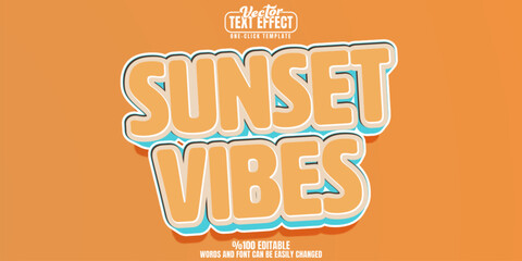 Retro editable text effect, customizable creative and vintage 3d font style