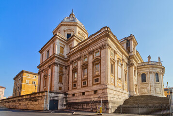 Basilica Papale Di Santa, an ancient place of worship, Rome, Italy