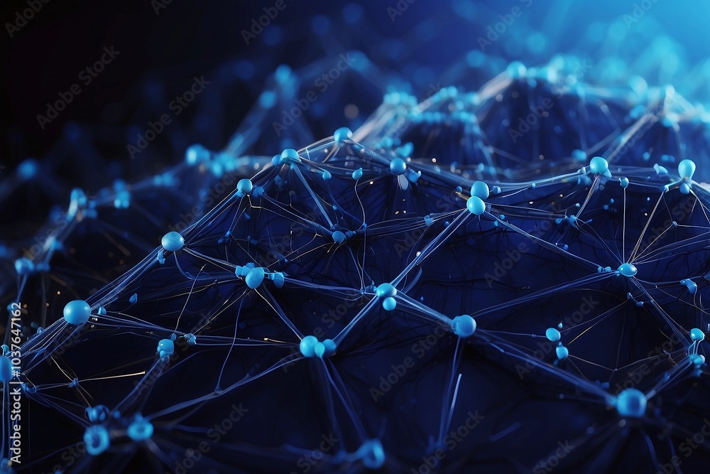 Poster advanced ai neural network representation with data nodes