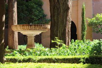 Obraz premium Fountain in alhambra