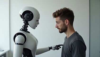 Human and Robot Interaction in a Controlled Environment
