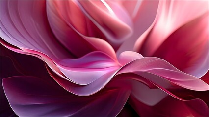 Obraz premium Rose (Love, Passion): A soft abstract background with petals representing love and passion.