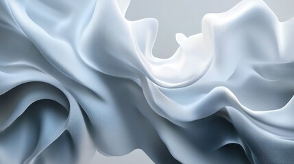 Fototapeta premium Elegant gray abstract background featuring flowing shapes